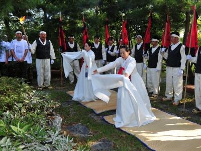 창의 116주년 제천 의병제 의병격전지 진혼무 썸네일 이미지